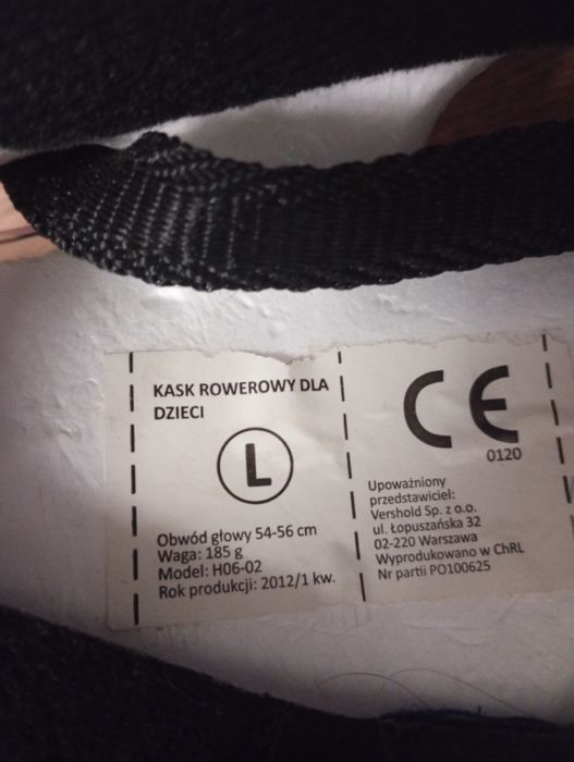 Kaski rowerowe r.XS/S  i L