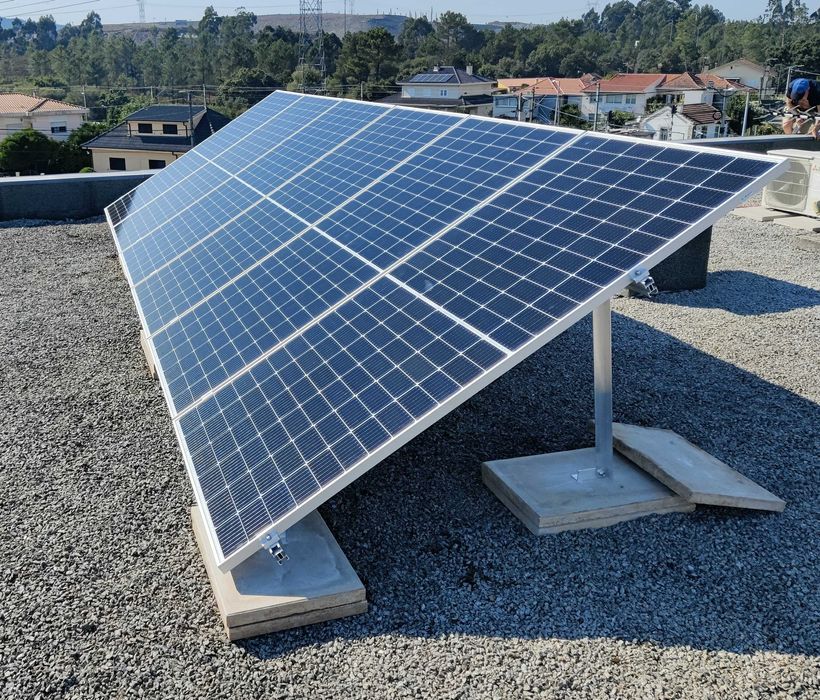 Paineis solares + inversor on-grid