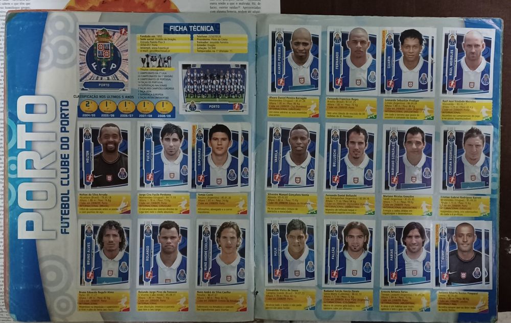 Caderneta Futebol 2009/2010