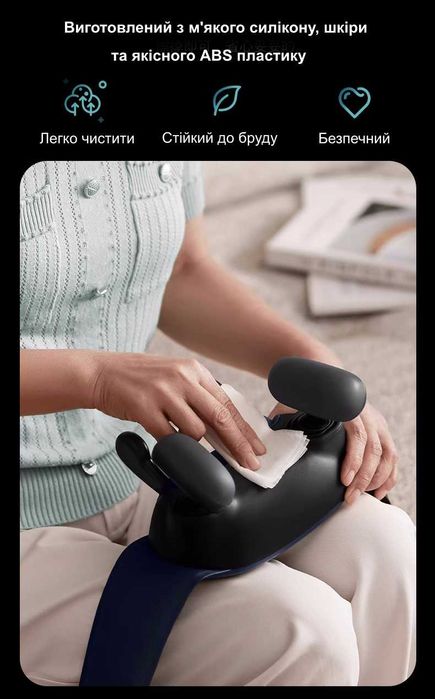 Роликовый массажер для спины шеи и плеч с прогревом - Philips