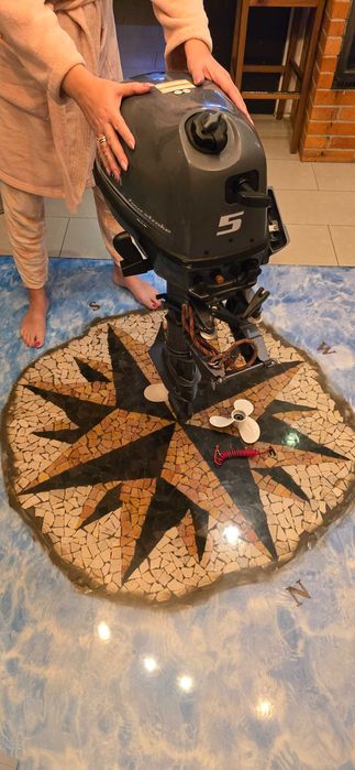 Silnik zaburtowy 5Km yamaha