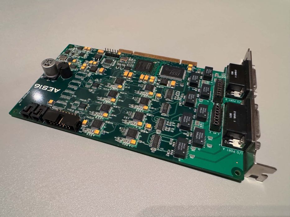Lynx AES16 PCI Placa de Som Profissional Interface de Áudio
