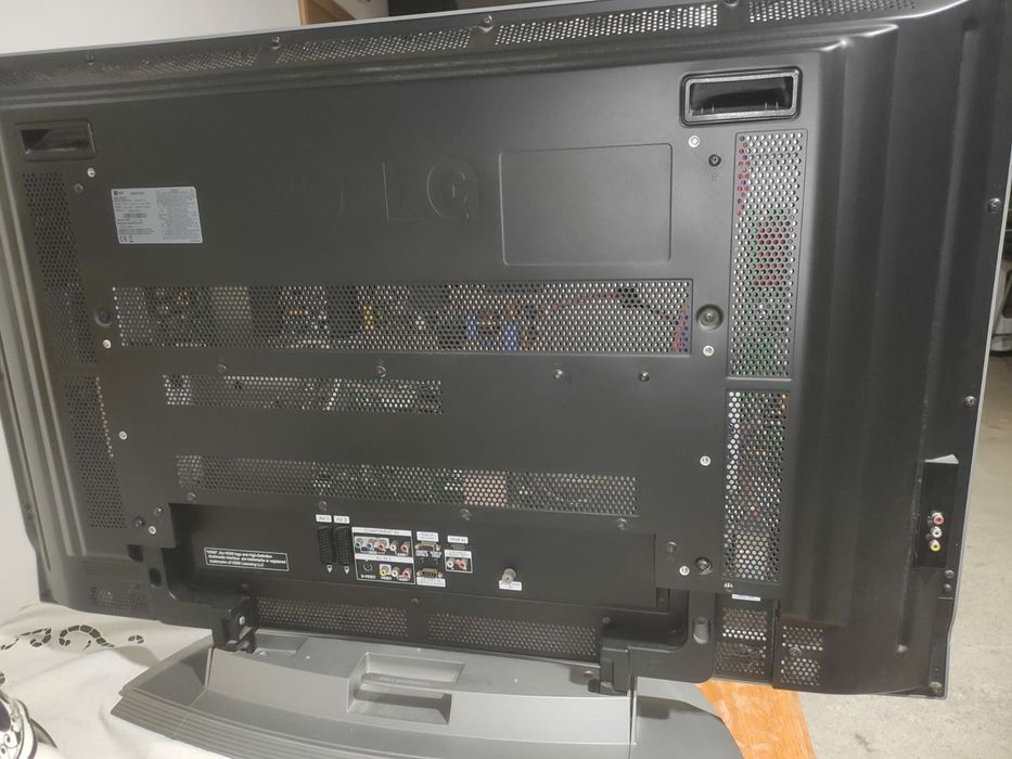 Televisão a funcionar