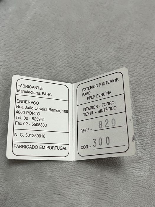 Porta-óculos / estojo para óculos em pele genuína, 100% novo, nunca usado.