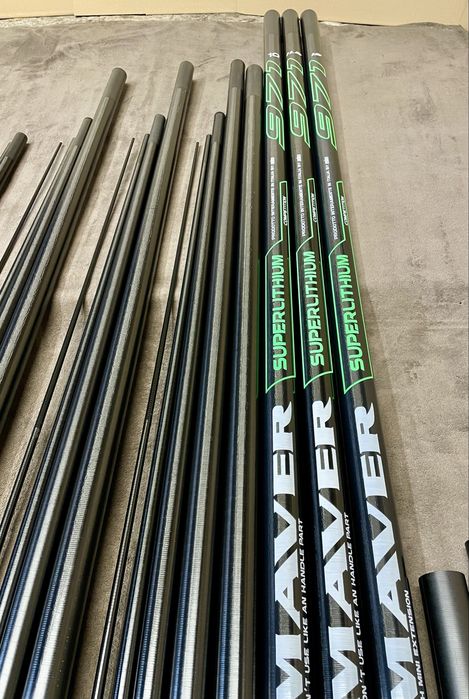 Tyczka Maver SUPERLITHIUM 971 13! PACK! Okazja! Top model!