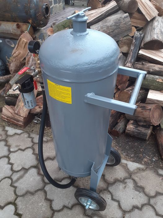 Піскоструй, пескоструй на колесах