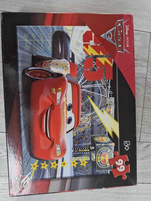 Puzzle Auta 3 99 elementów