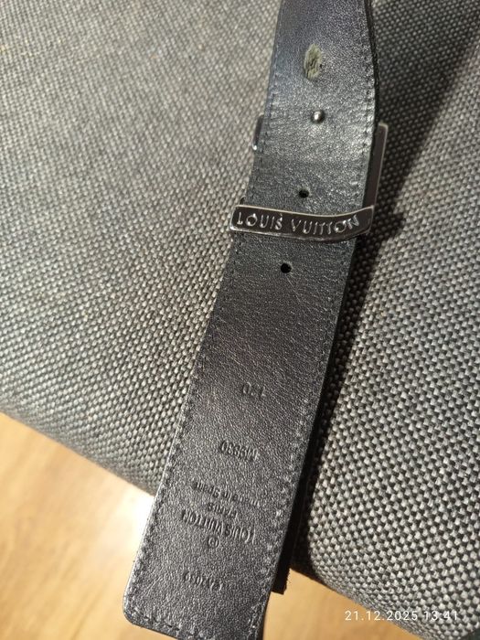 Louis Vuitton Perfect skórzane pasek męskie