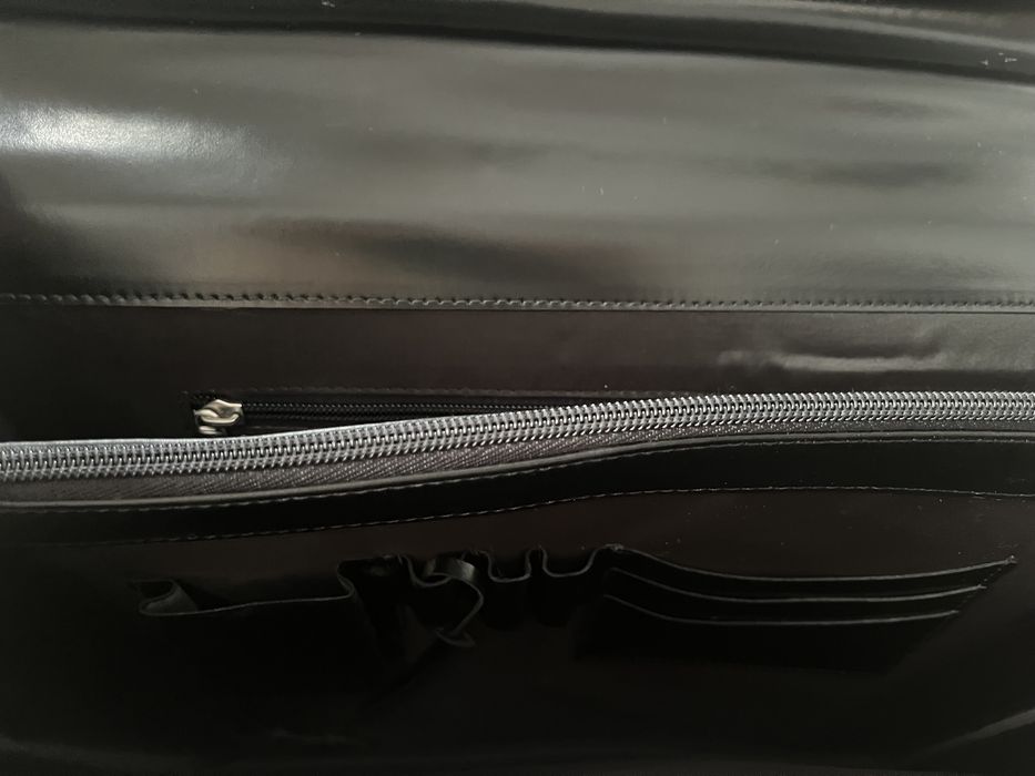 Teczka aktówka męska na laptopa skórzana