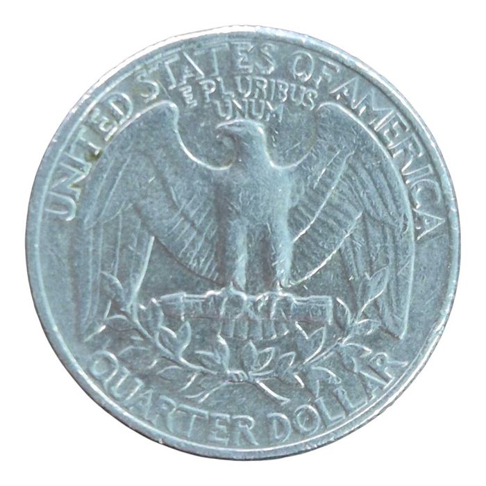 USA. Moeda 1/4 dollar 1980