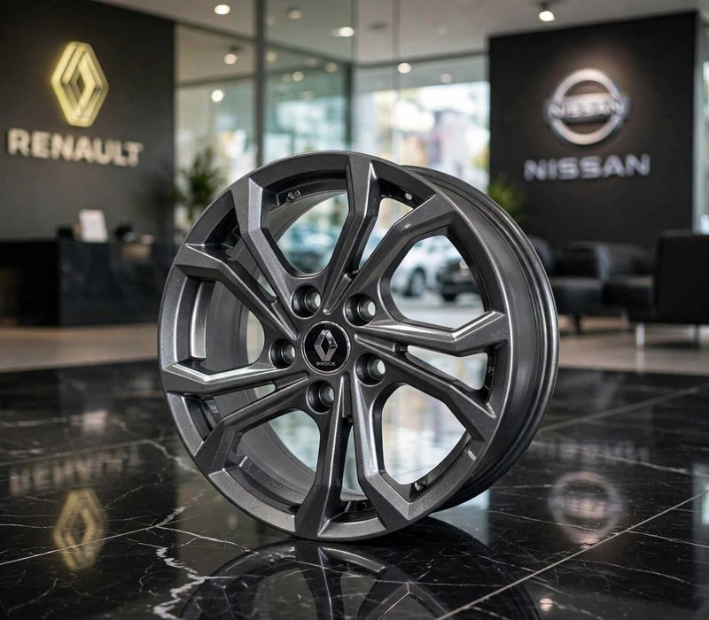 Felgi 16 Brock KBA 51094 6,5Jx16 ET44 5x114.3 Dark Sparkle X-Trail Zoe Megane III Primera