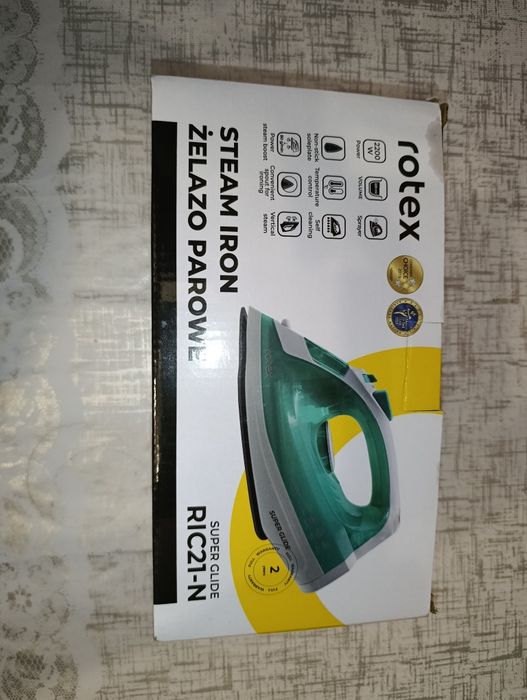 Нова парова праска Rotex RIC21-N Super Glide (2200 Вт, повна комплектація)