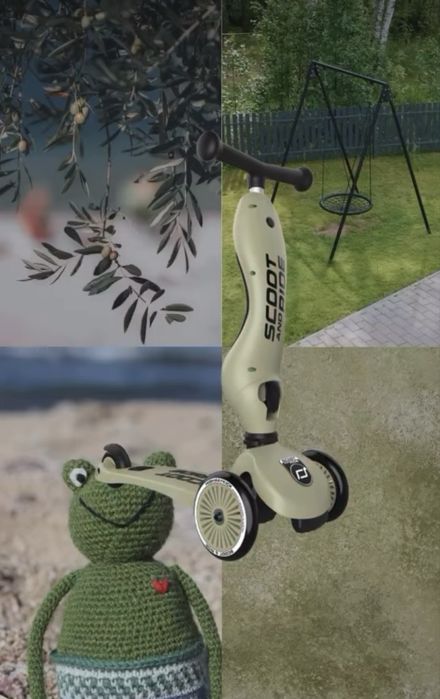 Самокат-велобіг Scoot and ride