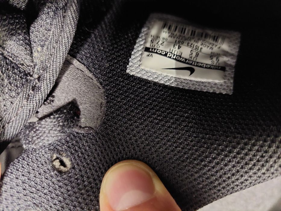 Buty Nike Air Force One black oryginał rozm 43 eur