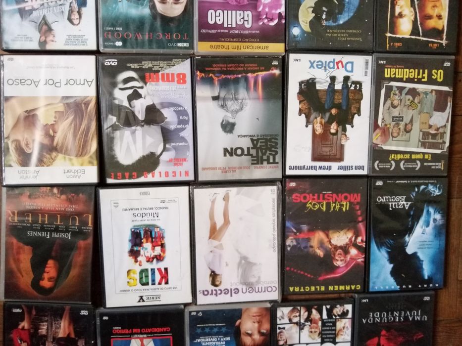 30.dvds incluindo Kids