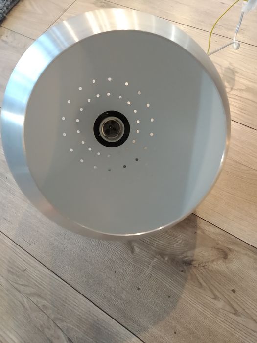 Lampa sufitowa srebrna