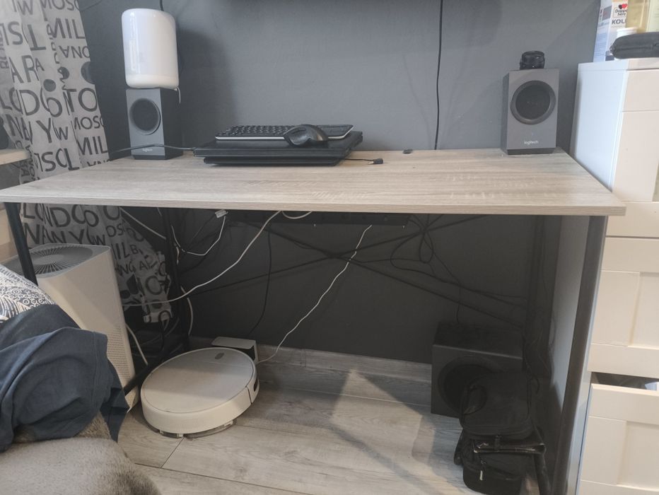 Biurko gemingowe  jasny dąb Rezerwacja !