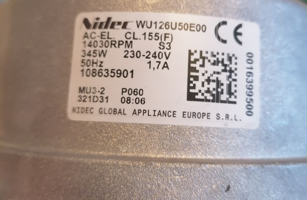Części do ELECTROLUX EW7TN3272SP SteamCare 700 7 kg 1200 obr