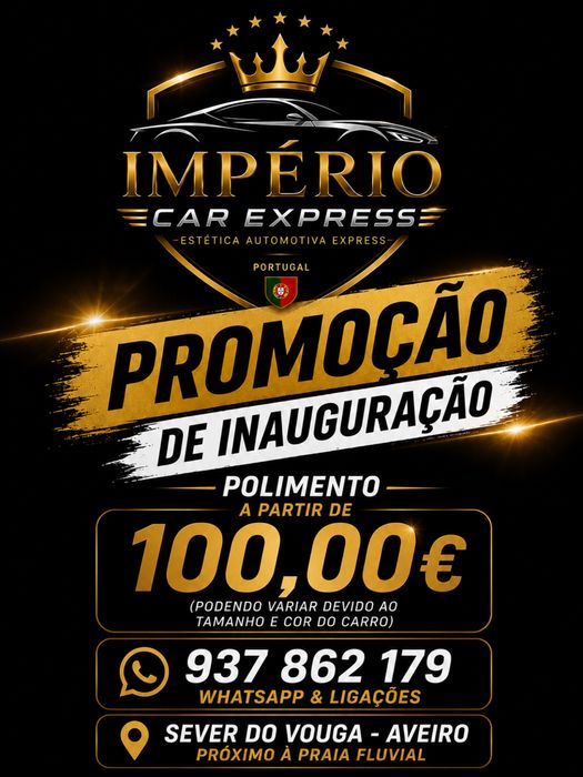 Car painting, bodywork, and polishing services in Sever do Vouga