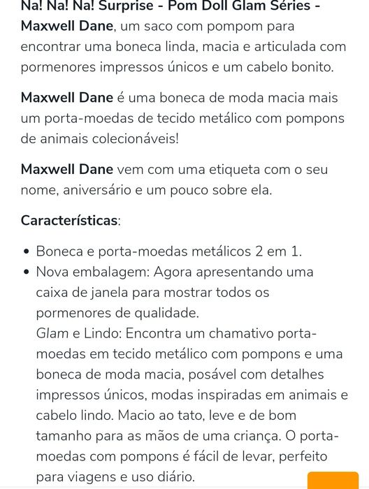 Na! Na! Na! Surprise - Pom Doll Glam Séries - Maxwell Dane