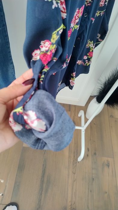 Bluzka koszula w kwiaty roz 38/40