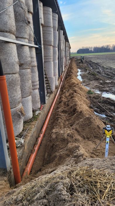 Odwodnienia liniowe, Drenaż, Przyłącza, Opaski,