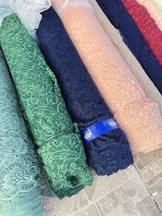 Ткань / опт / гипюр стрейч - от 5 м, 55  грн/м
