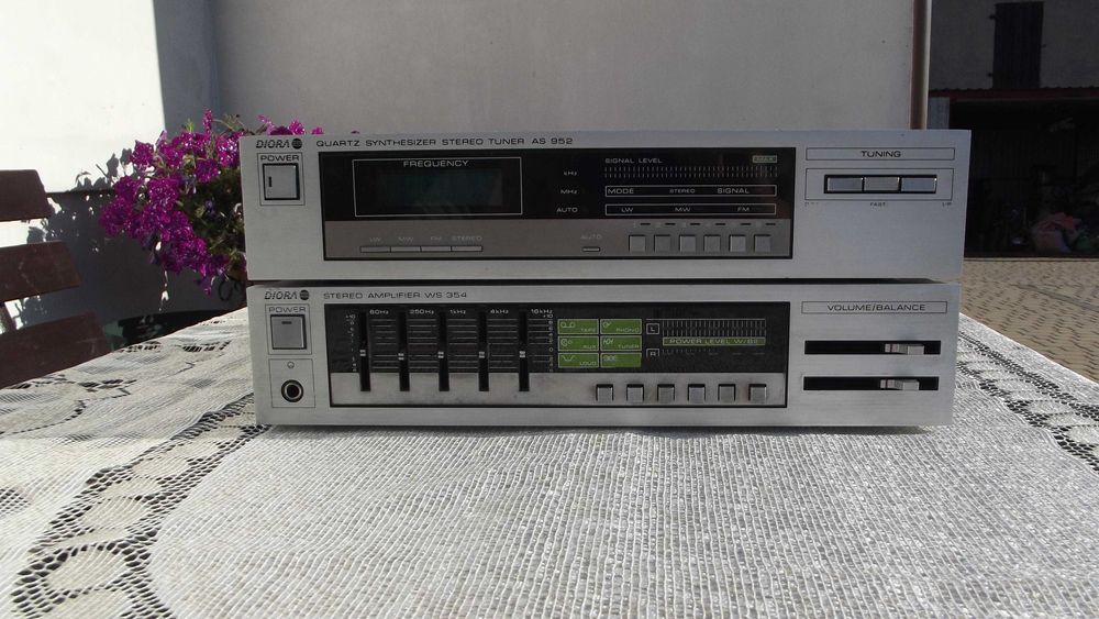 Radio Tuner AS952  WS354 przestrojony bluetooth  brak opcji wysyłki