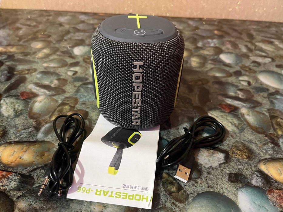 Портативна колонка Hopestar P66 TWS та світломузика 5W 1500Mah