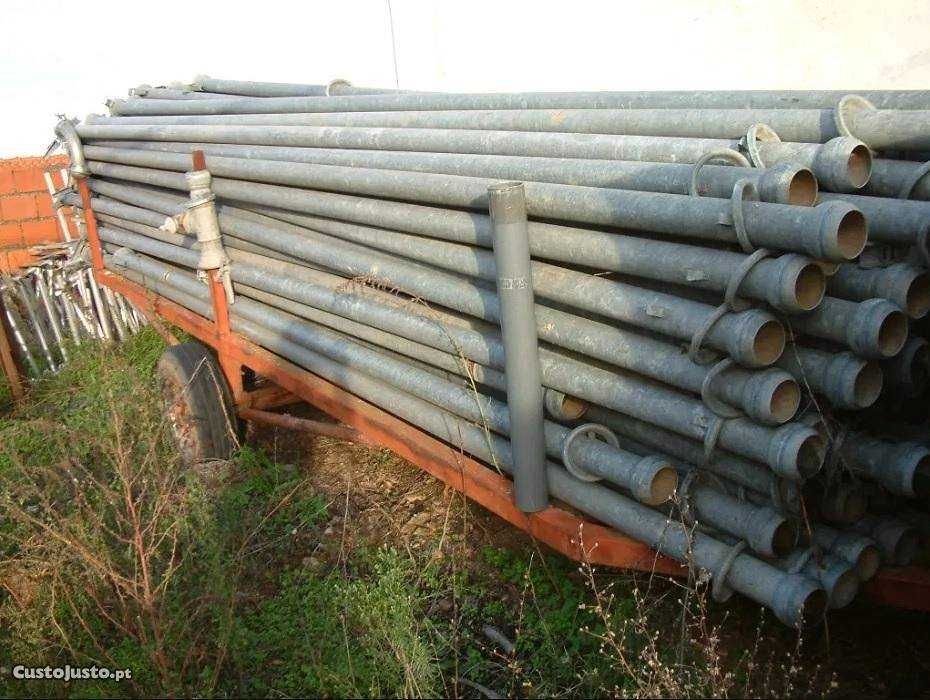 Canos de Rega Galvanizado- Alfaias agrícolas