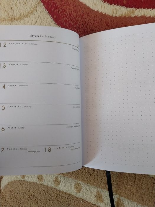 Kalendarz książkowy na 2026r