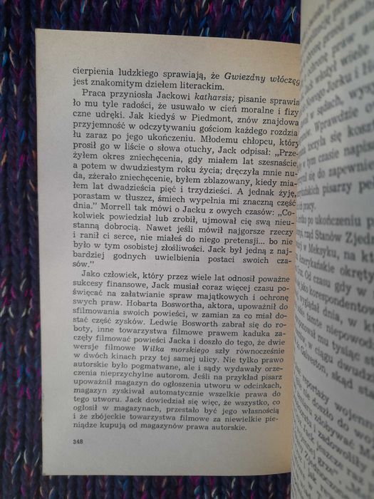 Żeglarz na koniu Irving Stone 1976r