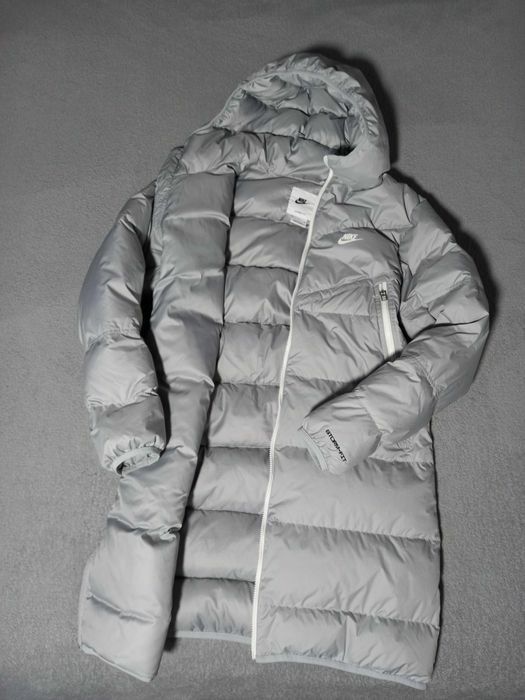 Nike довгий зимовий пуховик