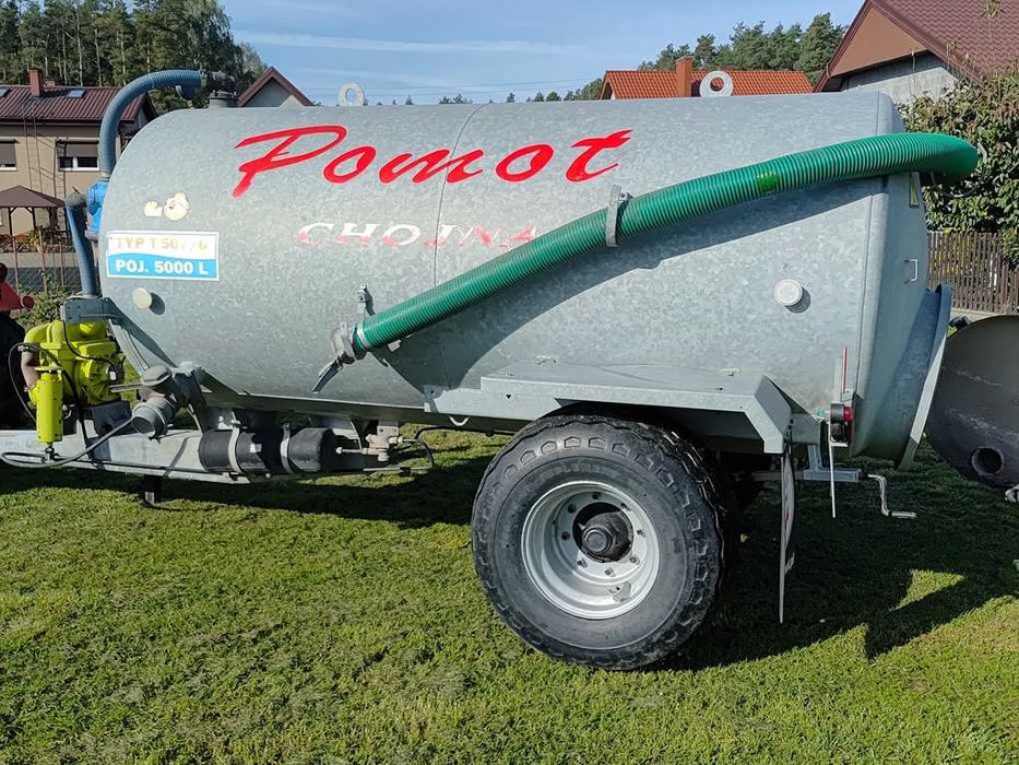 Beczkowóz Pomot Chojna 5000 l stan bdb wóz asenizacyjny beczka