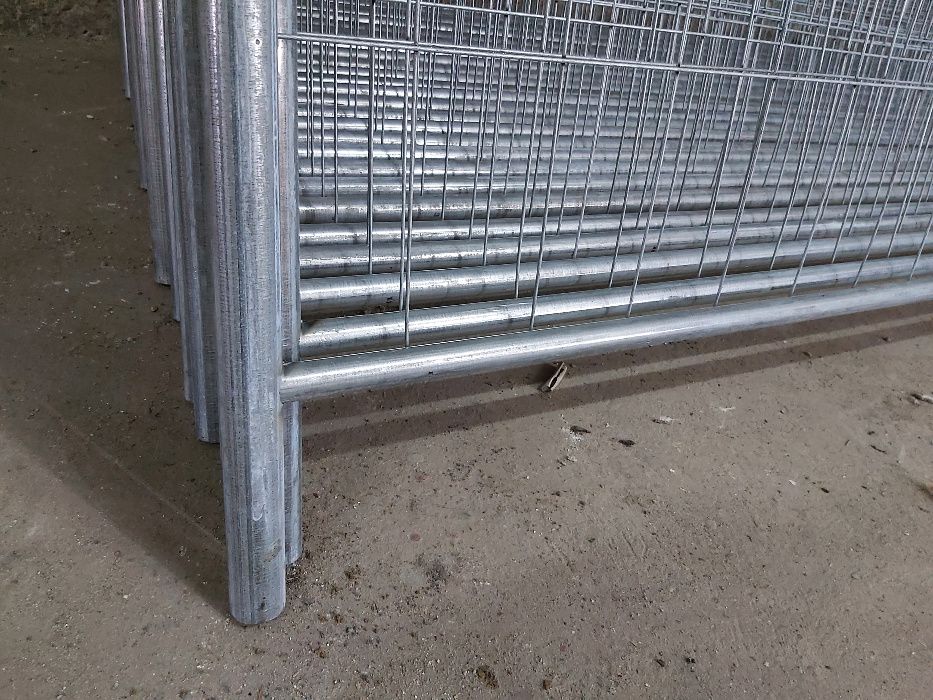 Ogrodzenie Tymczasowe Budowlane KOMPLET panel/stopa/obejma PRODUCENT