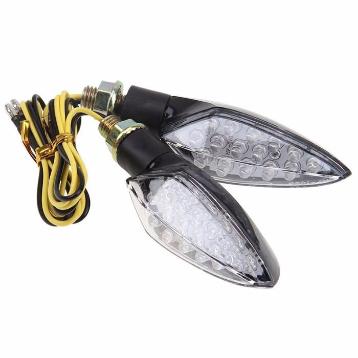 Piscas para mota universais led portes gratis