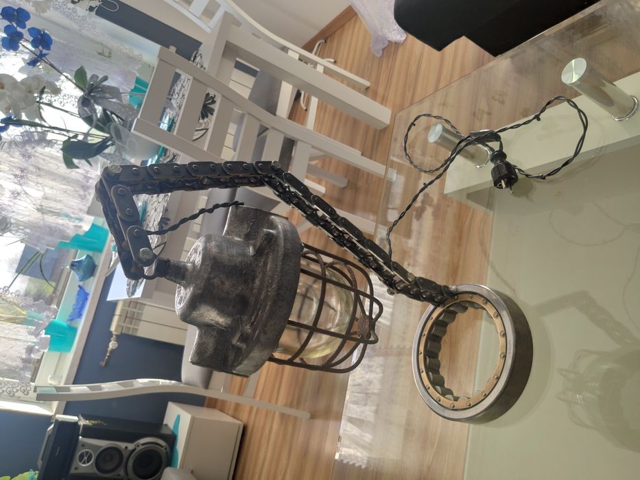 Lampka biurkowa imdustrial ( nocna, stylowa, żyrandol, LOFT )