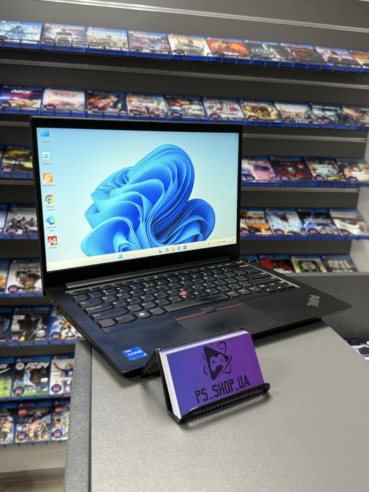 Ноутбук Lenovo ThinkPad E14 Gen 2 | i5-1135G7 | 8GB RAM | SSD 256GB | Full HD 14" чудовий для навчання та роботи, гарантія від магазину 6 місяців