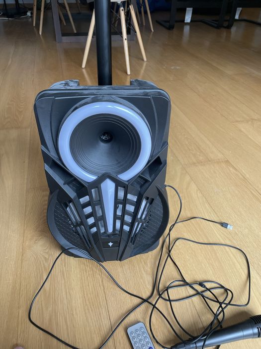 Coluna Karaoke Bluetooth Denver