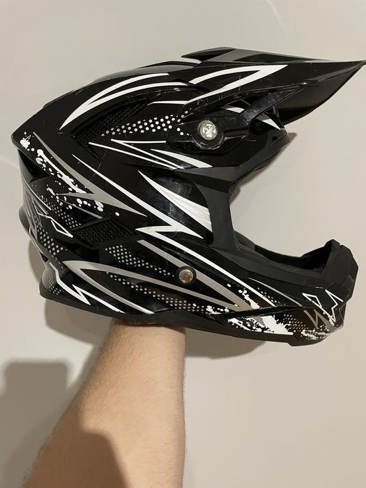 Kask fullface w-tec