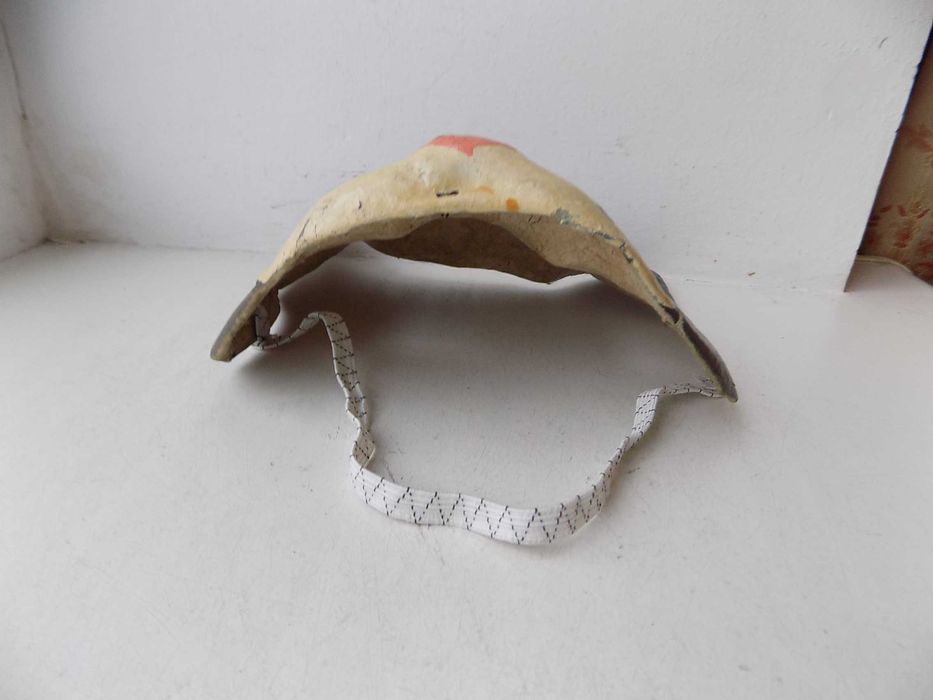 Маска карнавальная детская Кот СССР папье-маше