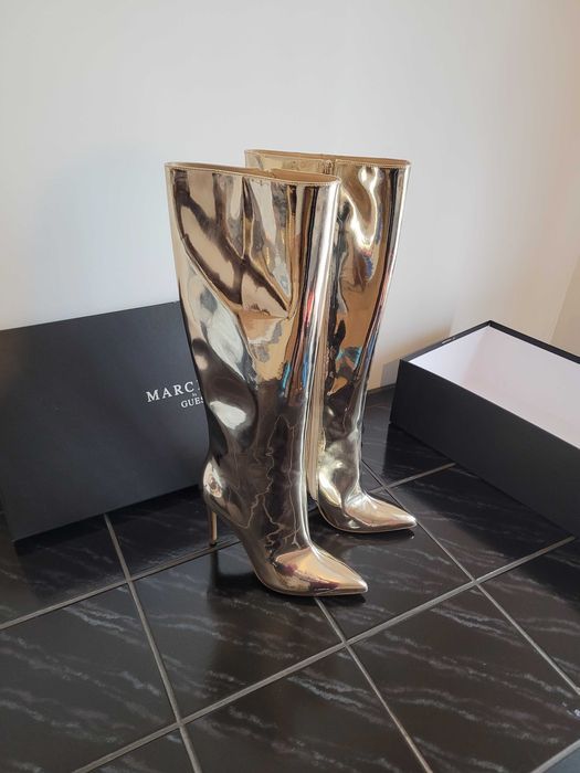 Nowe złote kozaki marciano guess 38