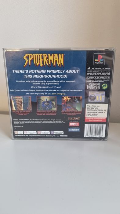 Spiderman PS1 PAL UK