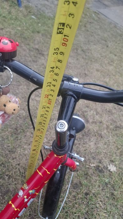 Rower dziecięcy koła 20" czerwony Wefa.