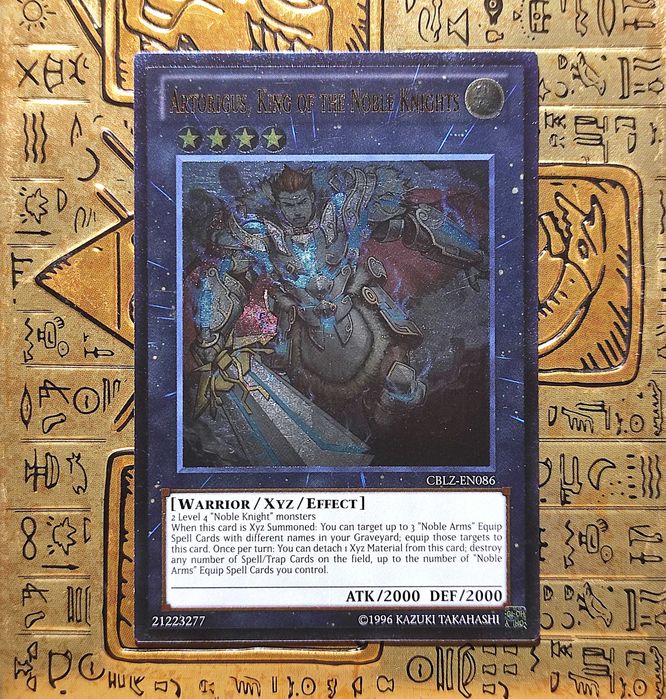 Artorigus, King of the Noble Knights Yugioh