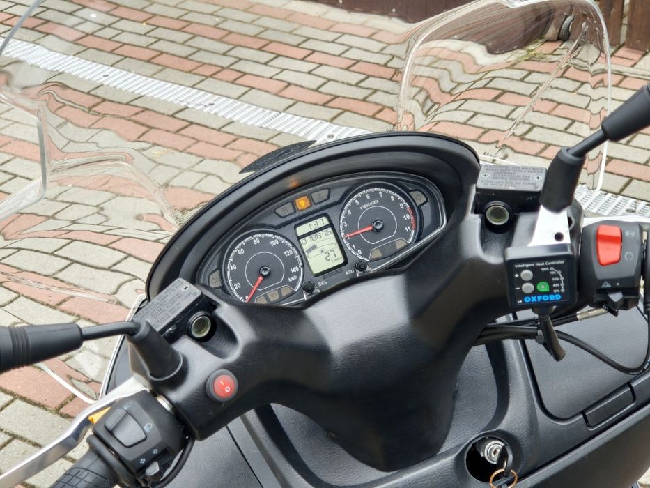 Suzuki Burgman 125 ABS 2015 kat. B • Grzane manetki • Super stan