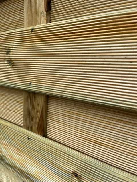 Płot Drewniany 250x180cm  Płoty Pergole Mocne i Solidne Ogrodzenie