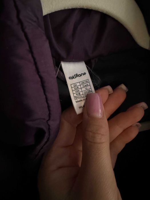 Тепла дитяча куртка демісезонка WEDZE, на ріст 146