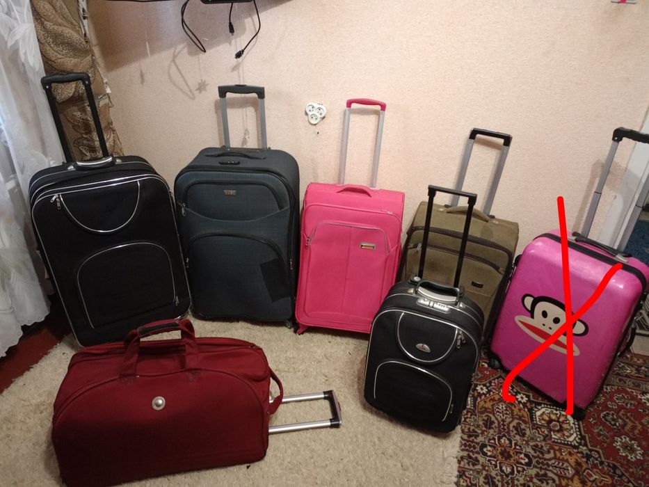 Чемоданы на колесах