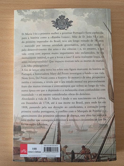 Livro "D. Maria I" de Mary del Priore